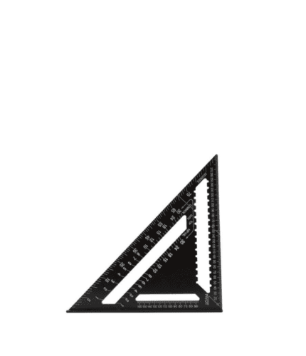 Aluminum Triangle Ruler WX-6024 7mm